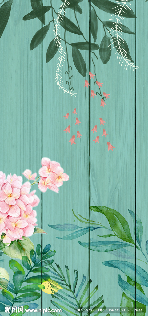 简约欧式玄关画 TIF分层