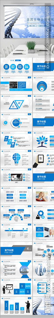 医药代表总结基因医疗药品PPT