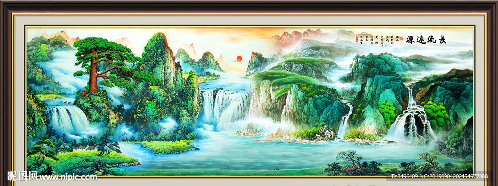 山水画
