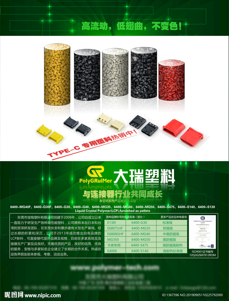 工程塑料海报