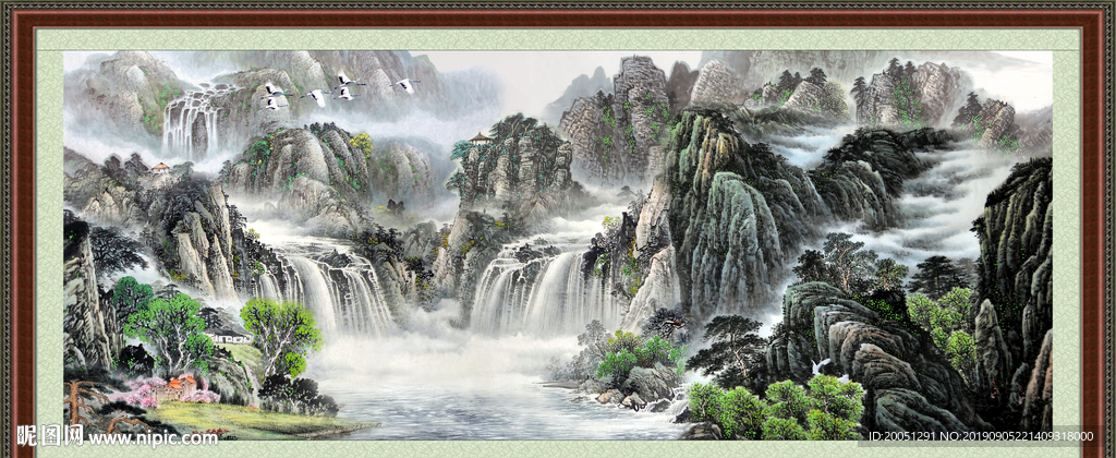 山水风景图