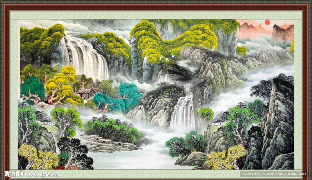 山水风景图