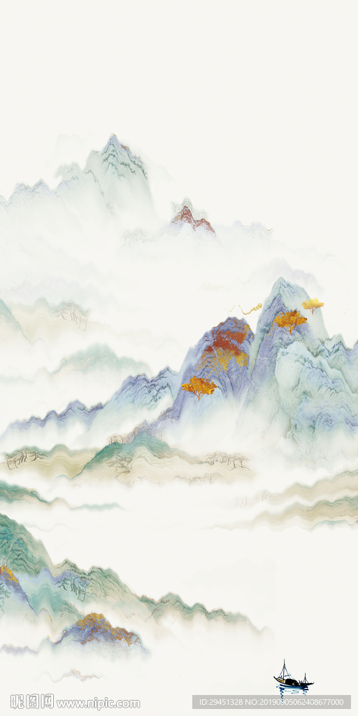 极品新玄关画 TIF分层画