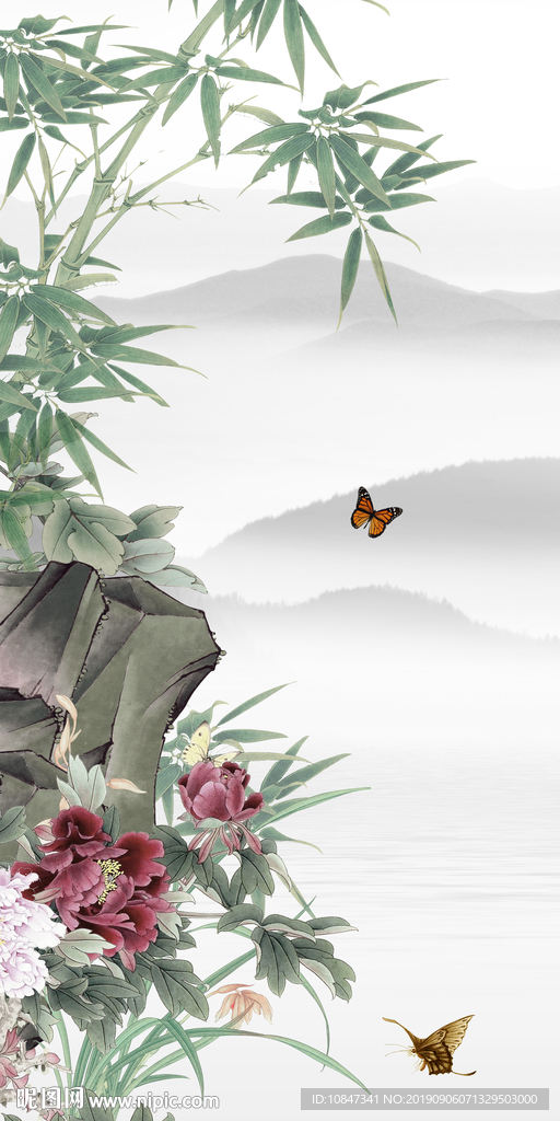 现代新品新国画 TIF分层