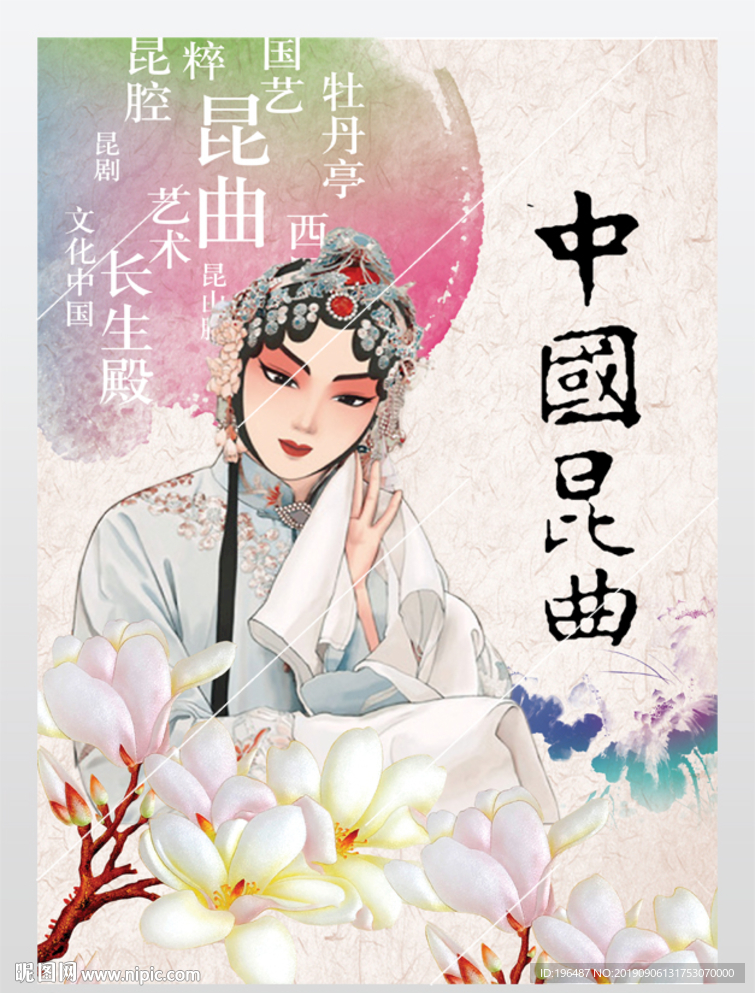 梨园戏班中国昆曲文化展板