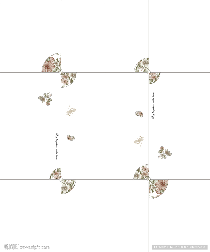 手绘花纹
