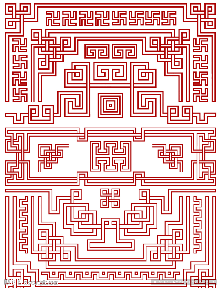 藏式图案-高像素