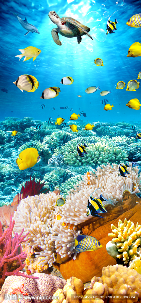 海景玄关背景墙