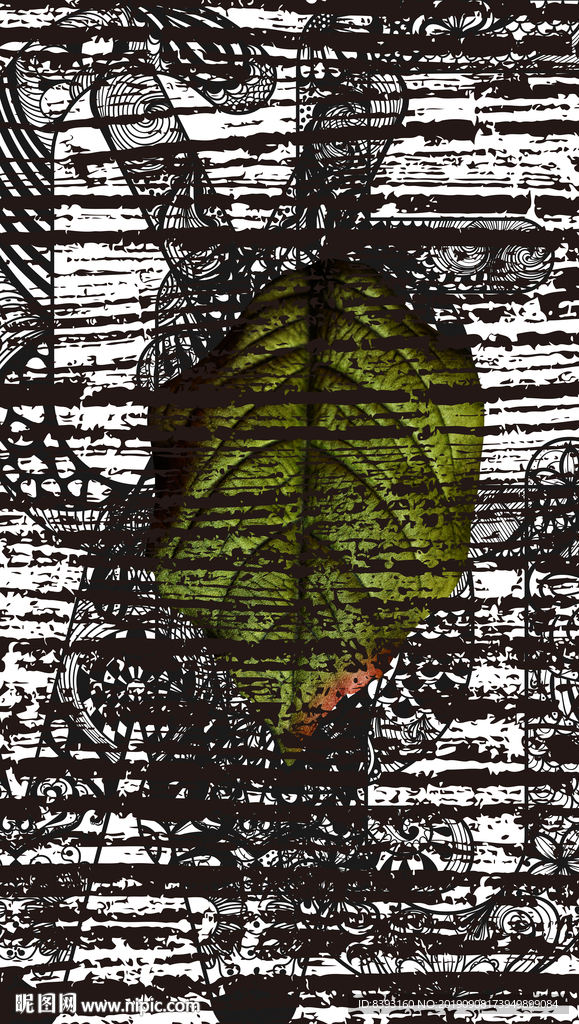 现代组合无框画