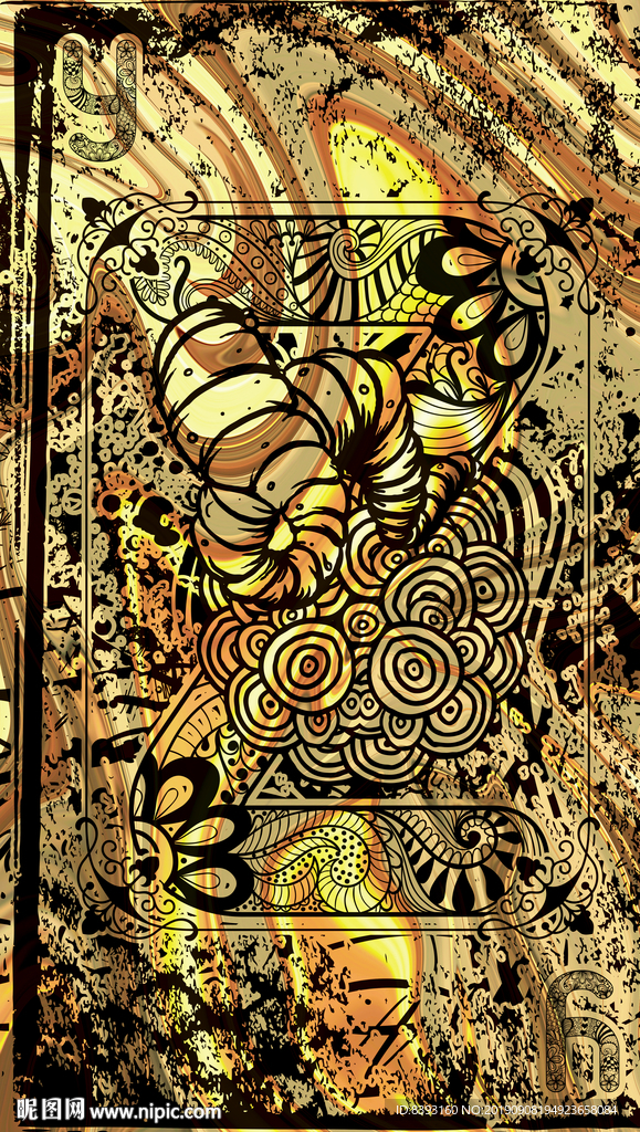 手绘装饰画