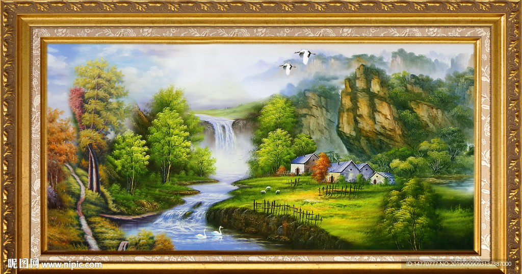 油画风景