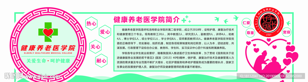 医学专业文化墙2