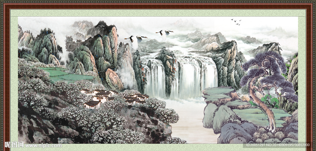 国画山水
