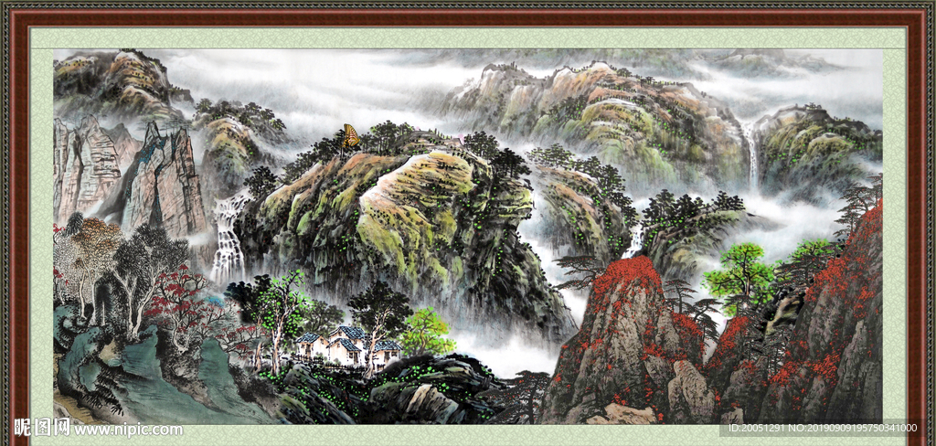 国画山水