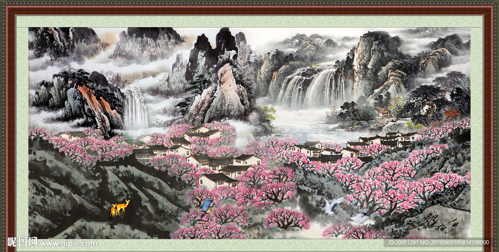 国画山水