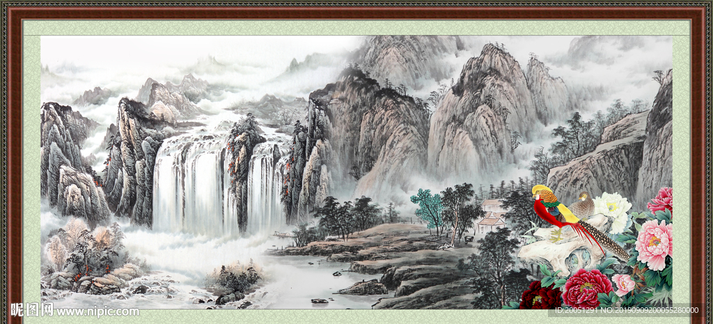 国画山水