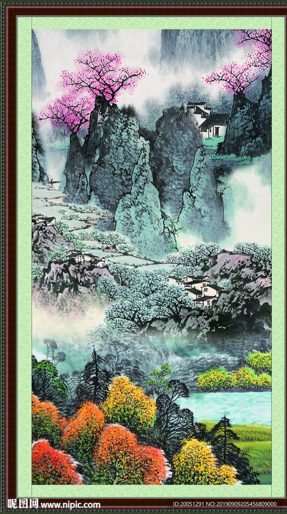 国画山水