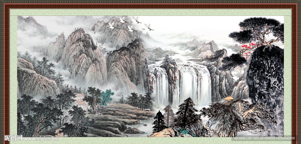 国画山水