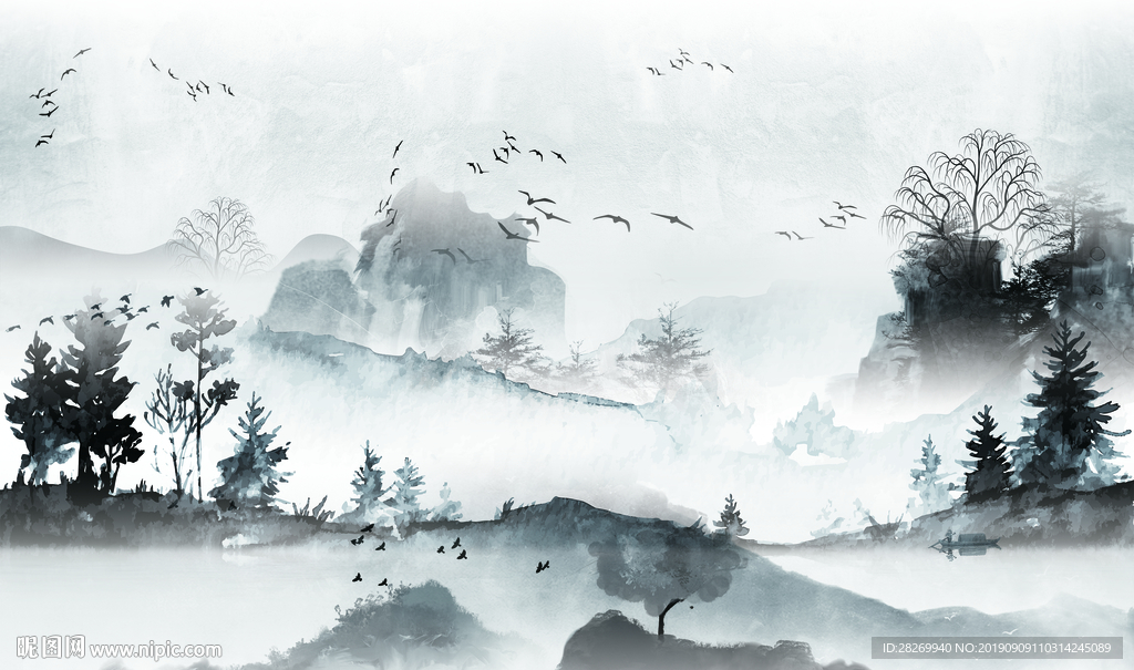 山水