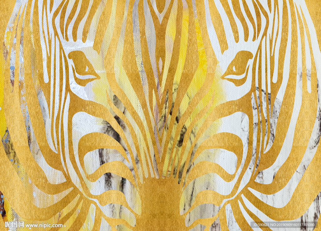 抽象油画