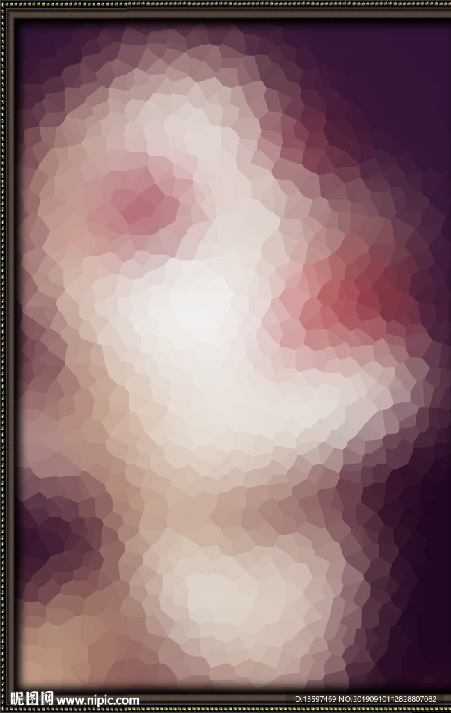 抽象人物装饰画