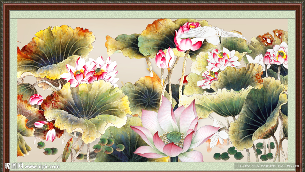 荷花图