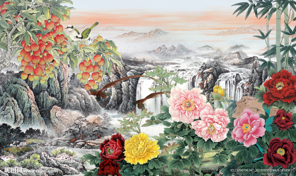 电视背景