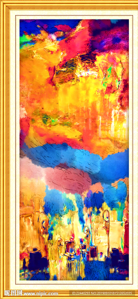 抽象画