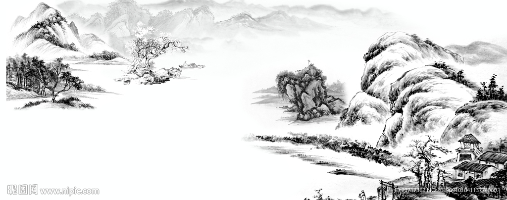 山水画