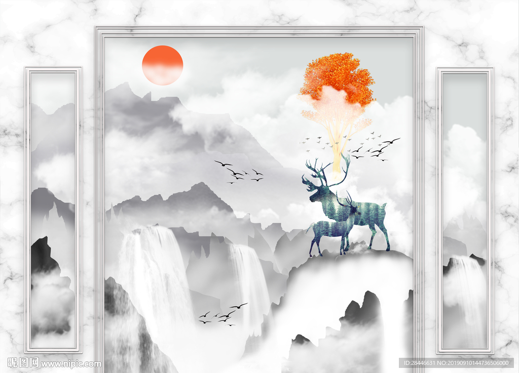 护墙板背景墙