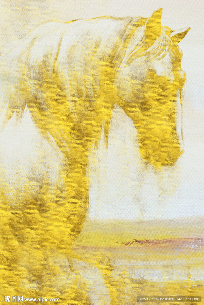 抽象油画