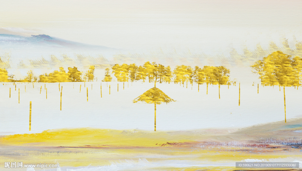 抽象油画