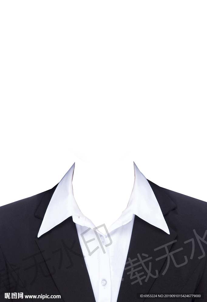 证件照西装模板