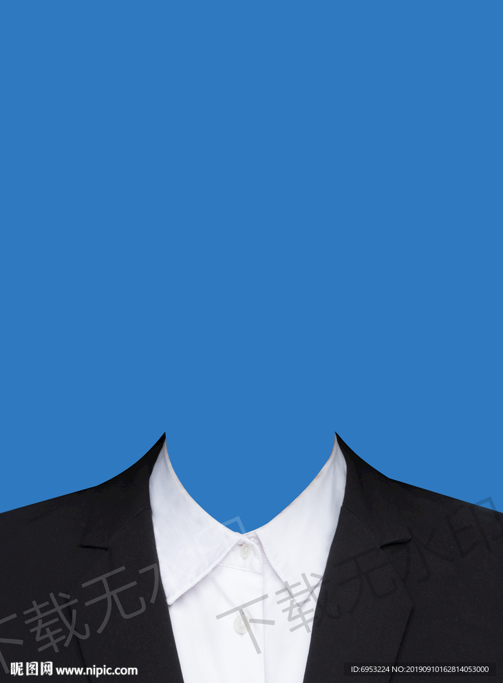 证件照正装模板