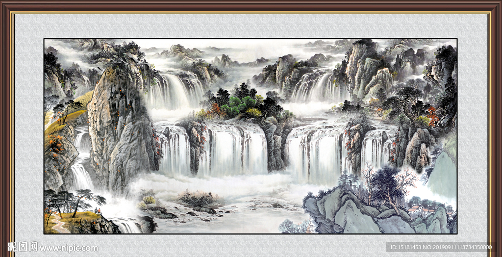 山水风景图