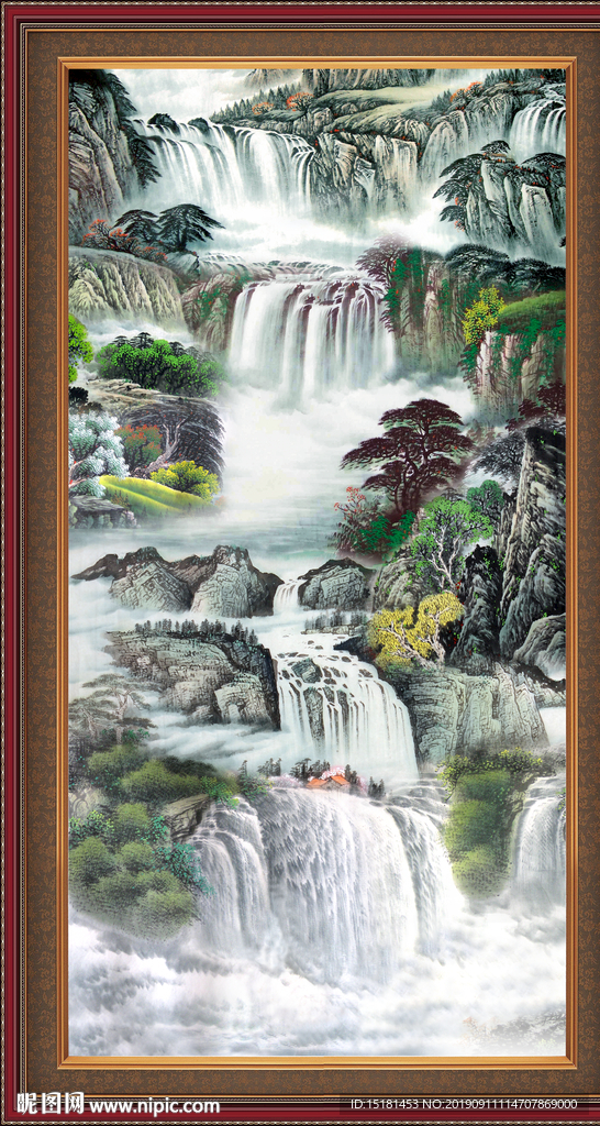山水风景图