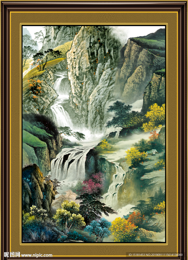 山水风景图