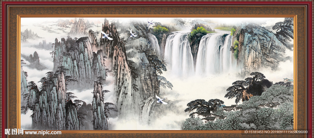 山水风景图