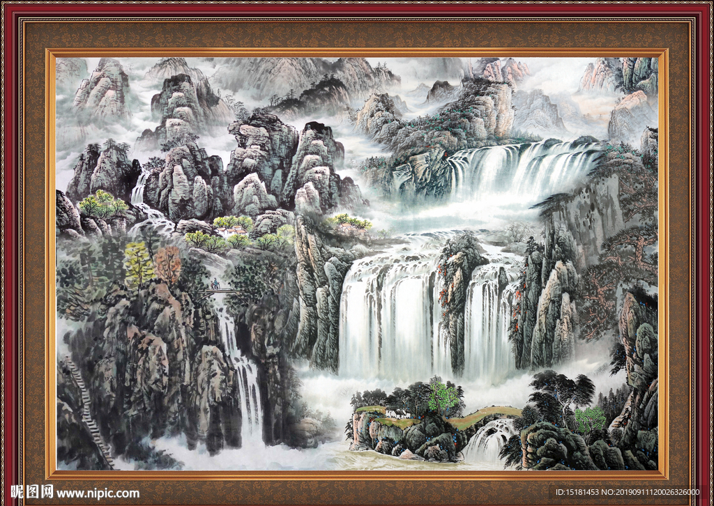 山水风景图