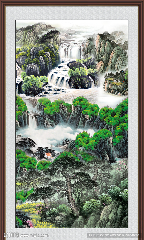 山水风景图