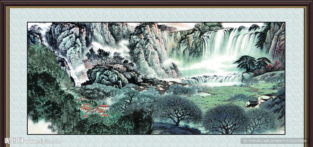山水风景图