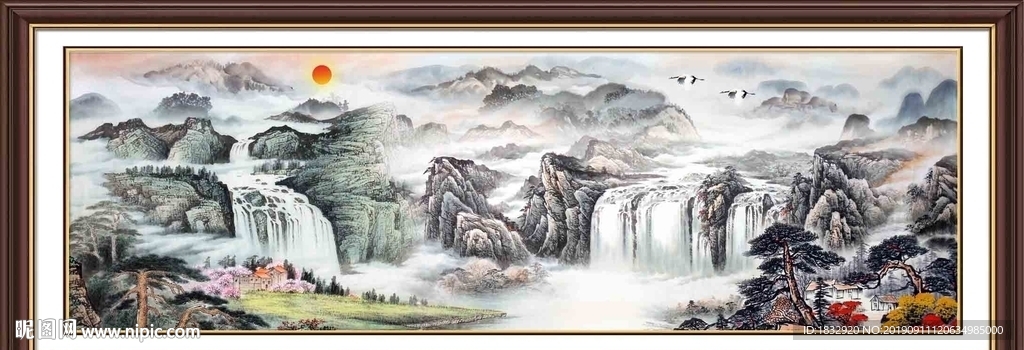 国画风景