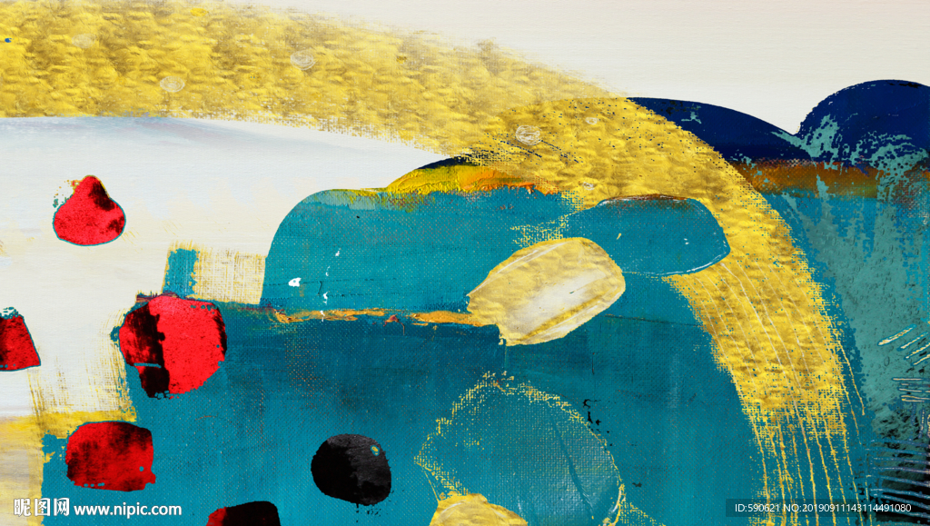 抽象油画