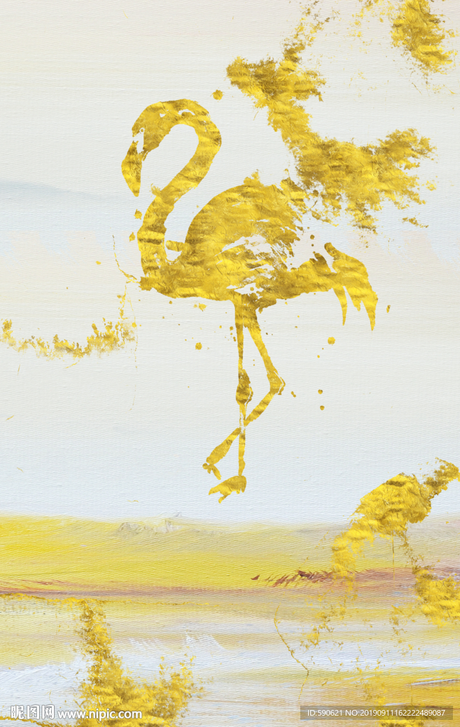 抽象油画