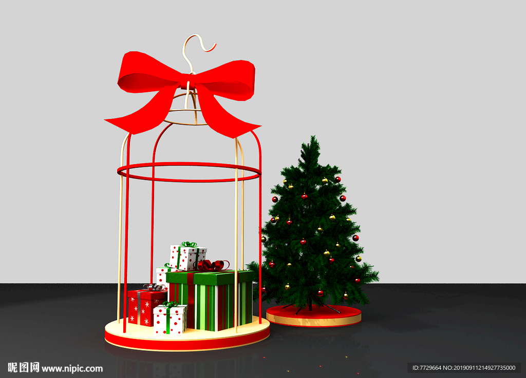圣诞节装饰3D模型
