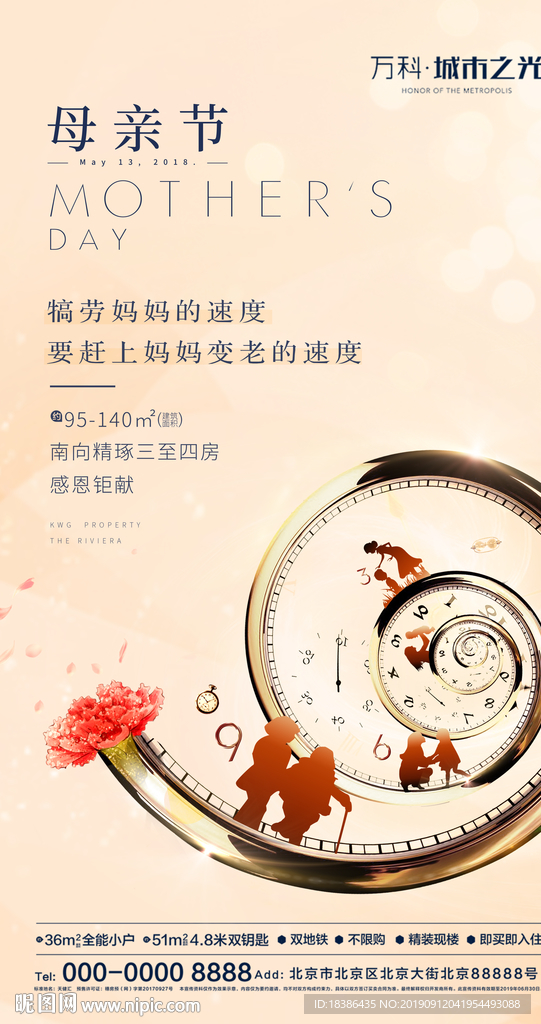 母亲节 康乃馨 节日 地产