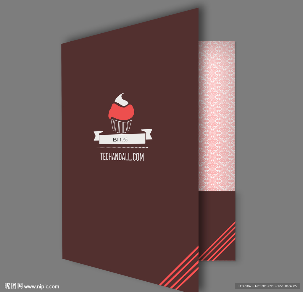 三折页四折页设计样机