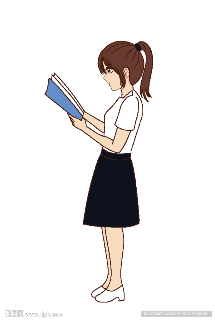 读书女孩