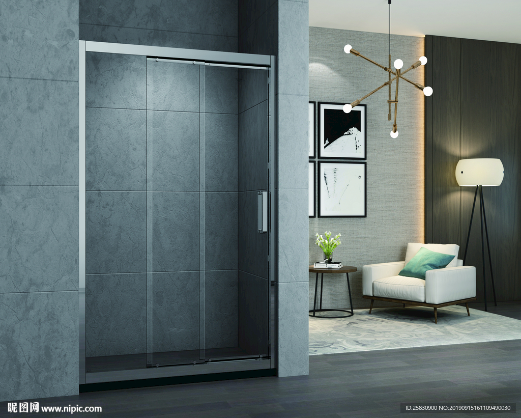 淋浴房 卫浴 浴室 高端定制