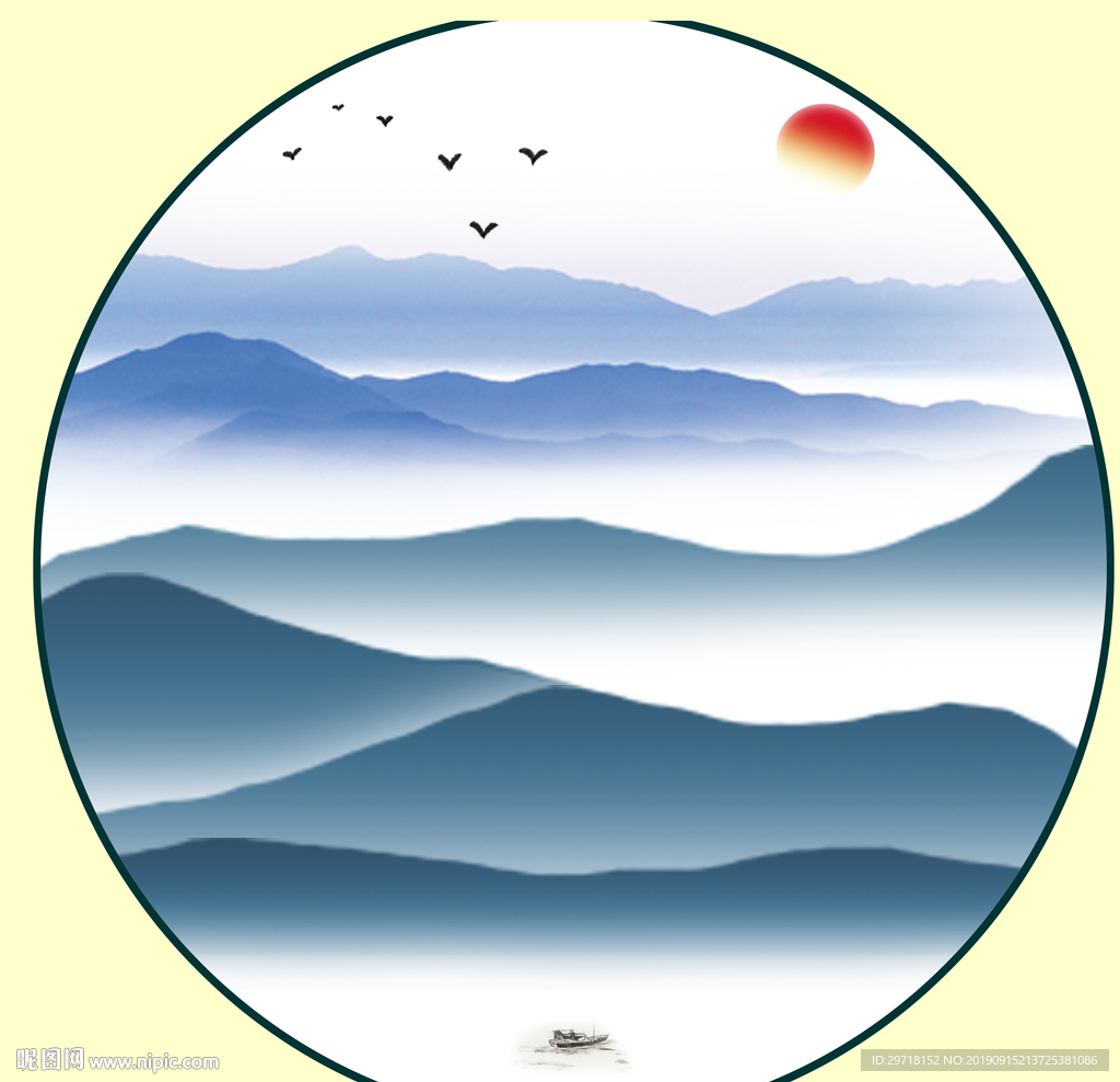 水墨画 山水画